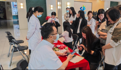 把脉问诊送健康，暖心服务进企业——合肥好博app官方下载携手广瑞医疗开展“健康进企业”义诊活动